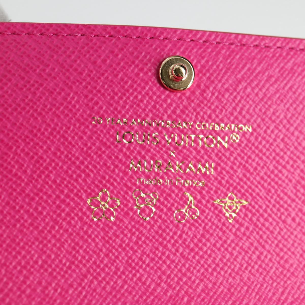 LOUIS VUITTON Multicolor LV x TM Multicles6 Key Case White M14092 Auth 128097SM