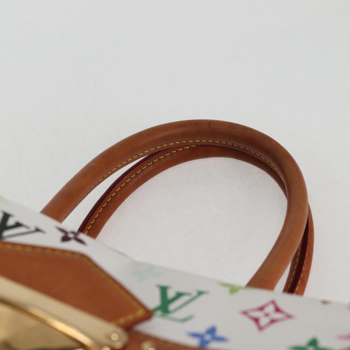 LOUIS VUITTON Monogram Multicolor Rita Bag 2way White M40125 LV Auth 128116V