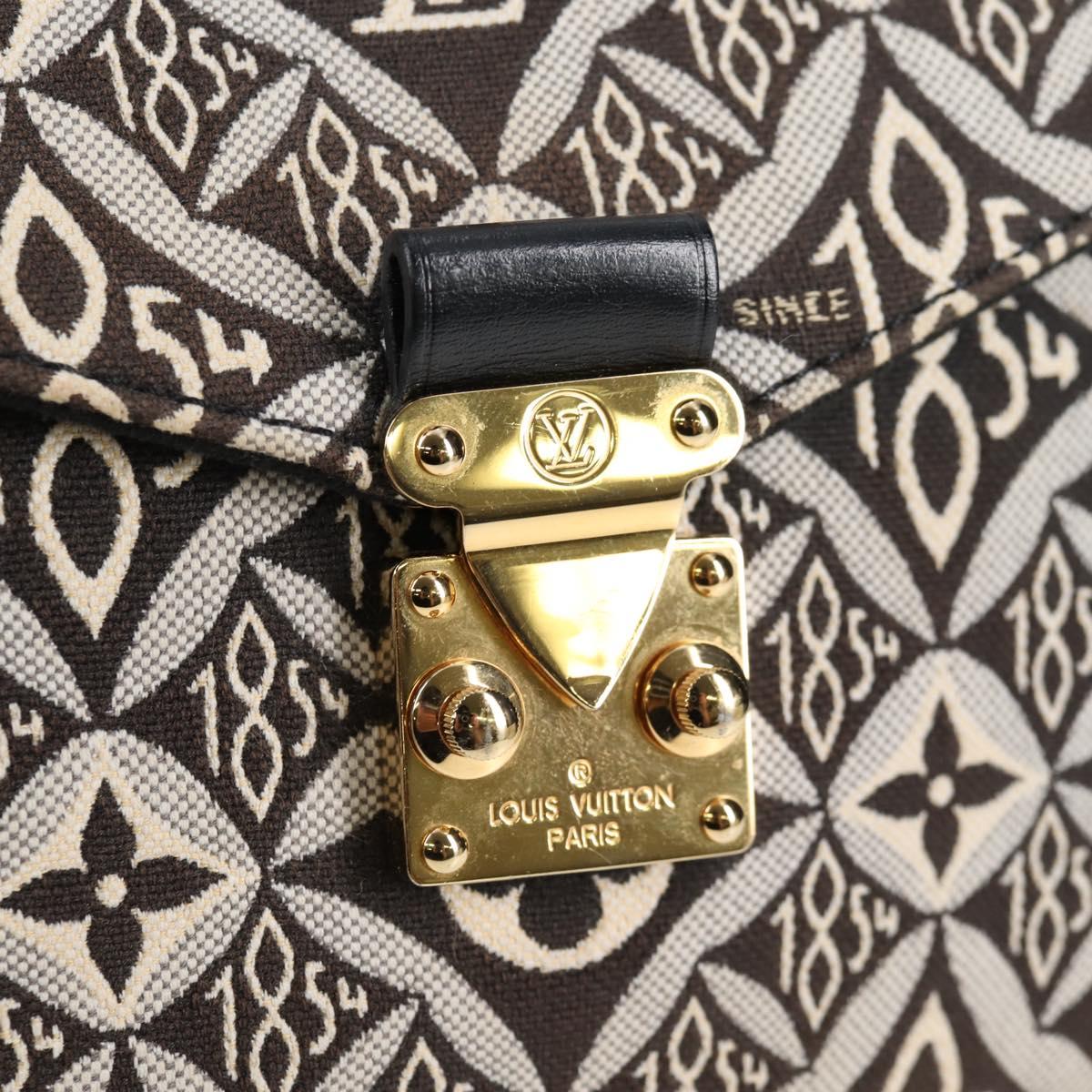 LOUIS VUITTON Monogram Jaguar Pochette Metis MM Bag 2way M57272 LV Auth 128121M
