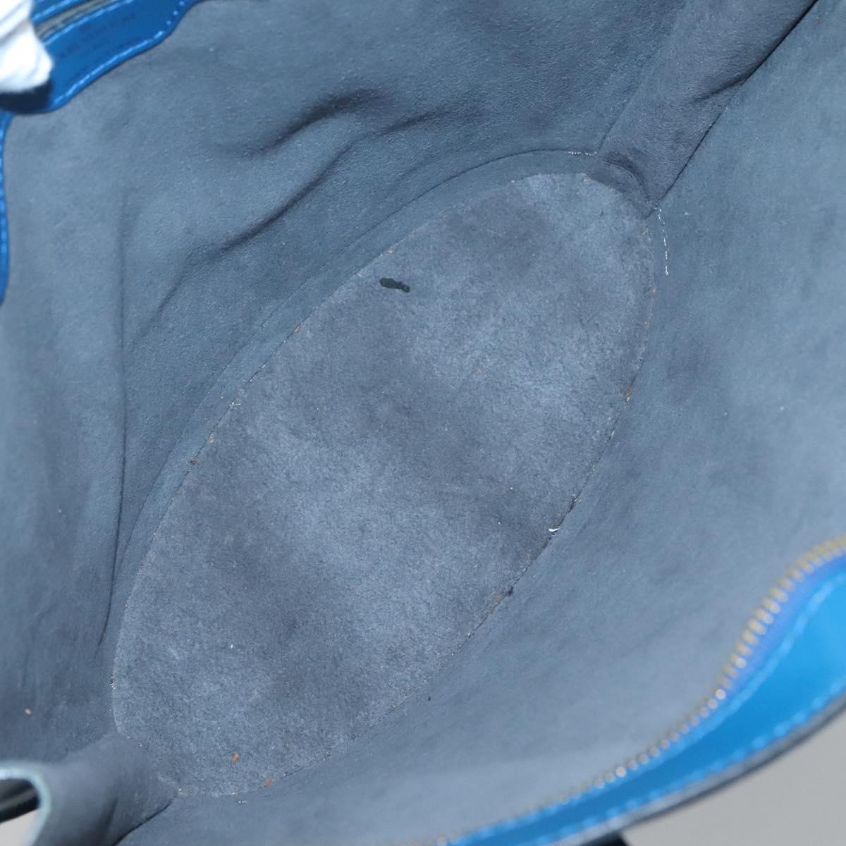 LOUIS VUITTON Epi Saint Jacques Shoulder Bag Blue M52275 LV Auth 128130