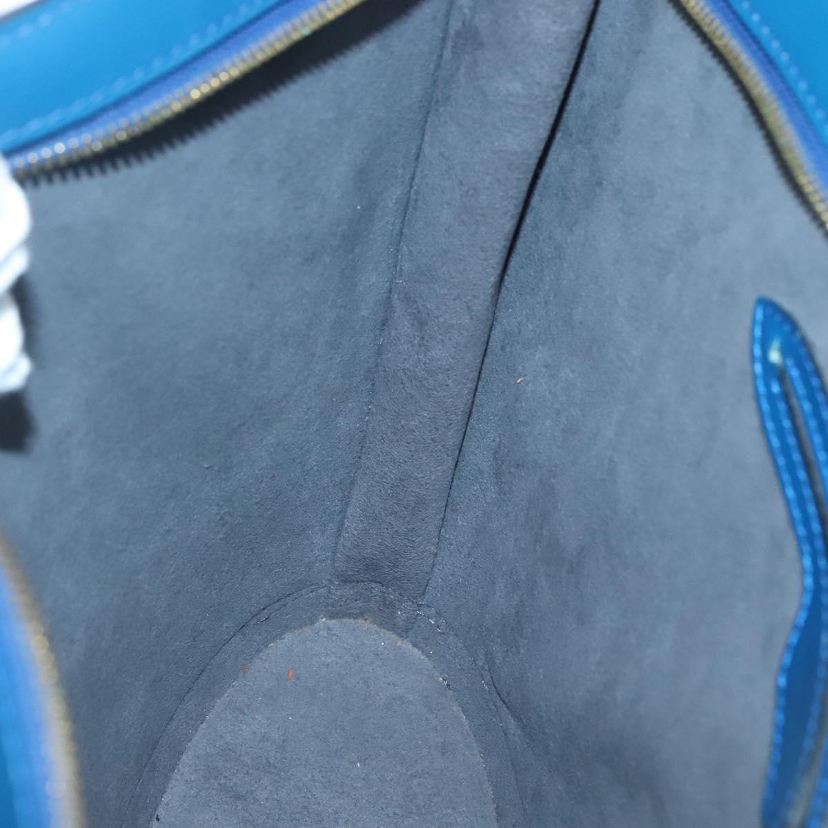 LOUIS VUITTON Epi Saint Jacques Shoulder Bag Blue M52275 LV Auth 128130