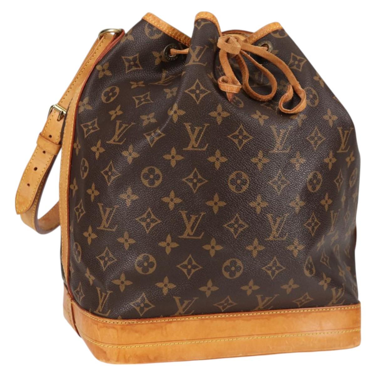 LOUIS VUITTON Monogram Noe Shoulder Bag M42224 LV Auth 128132