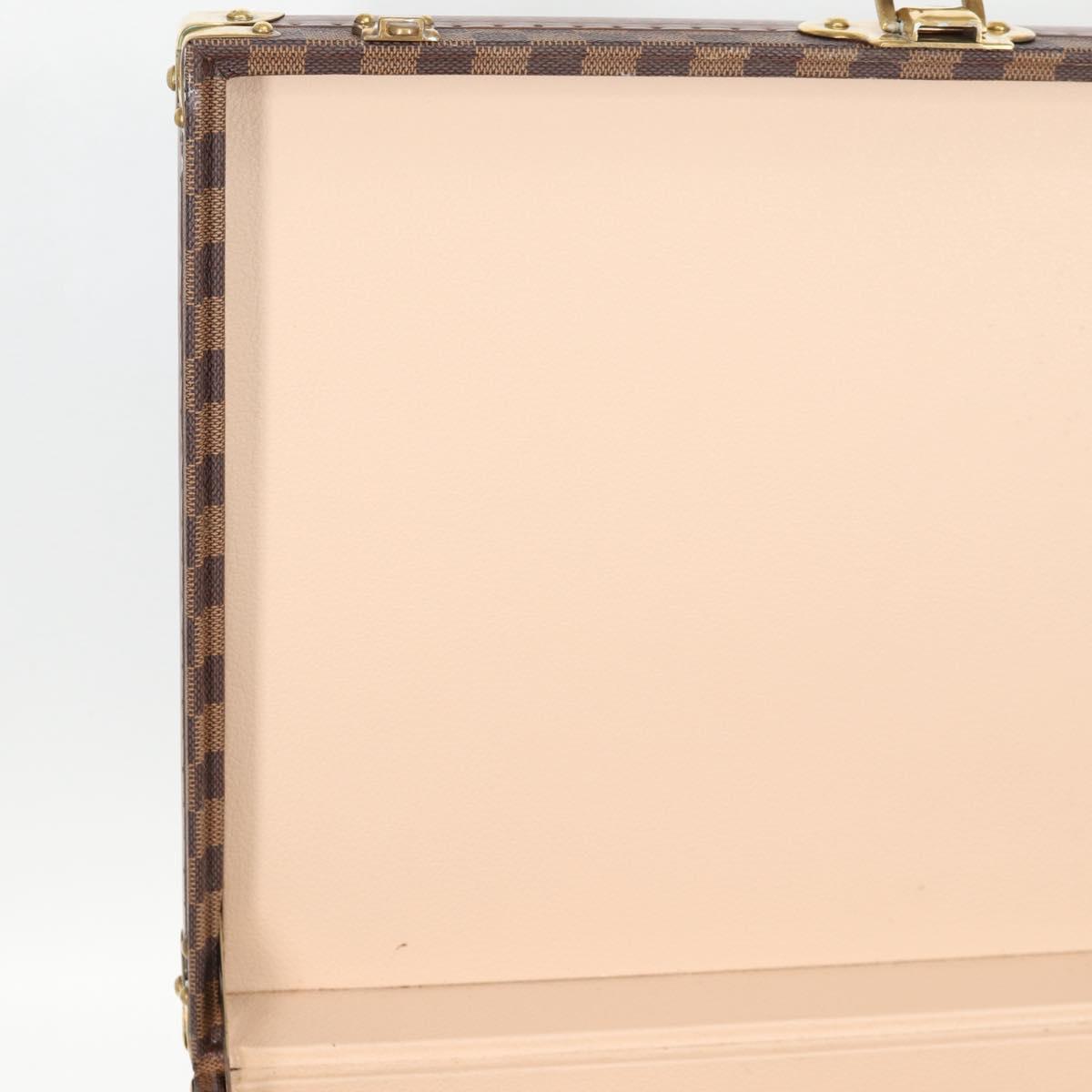 LOUIS VUITTON Damier Ebene Cotoville 45 Trunk N21341 LV Auth 128144V