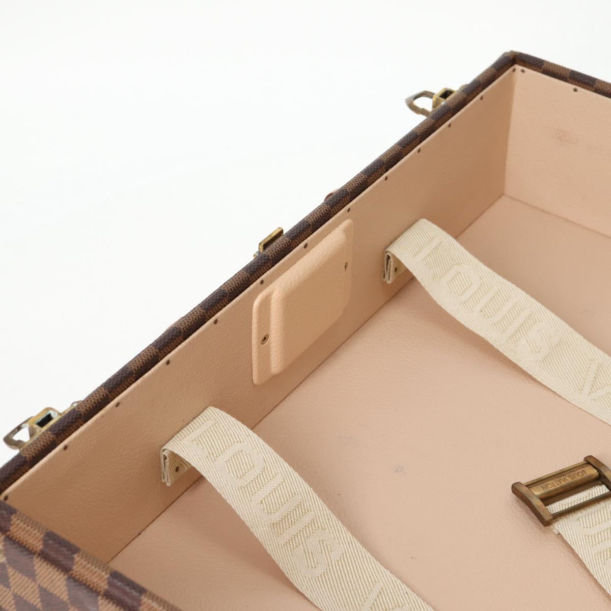 LOUIS VUITTON Damier Ebene Cotoville 45 Trunk N21341 LV Auth 128144V