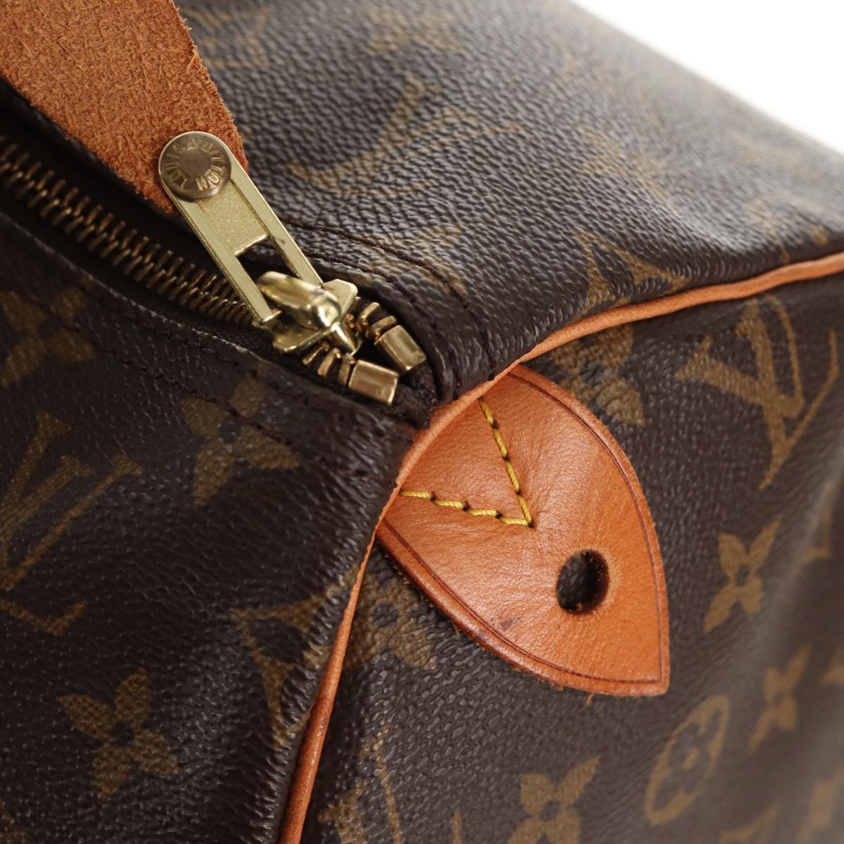LOUIS VUITTON Monogram Speedy 40 Hand Bag M41522 LV Auth 128174V