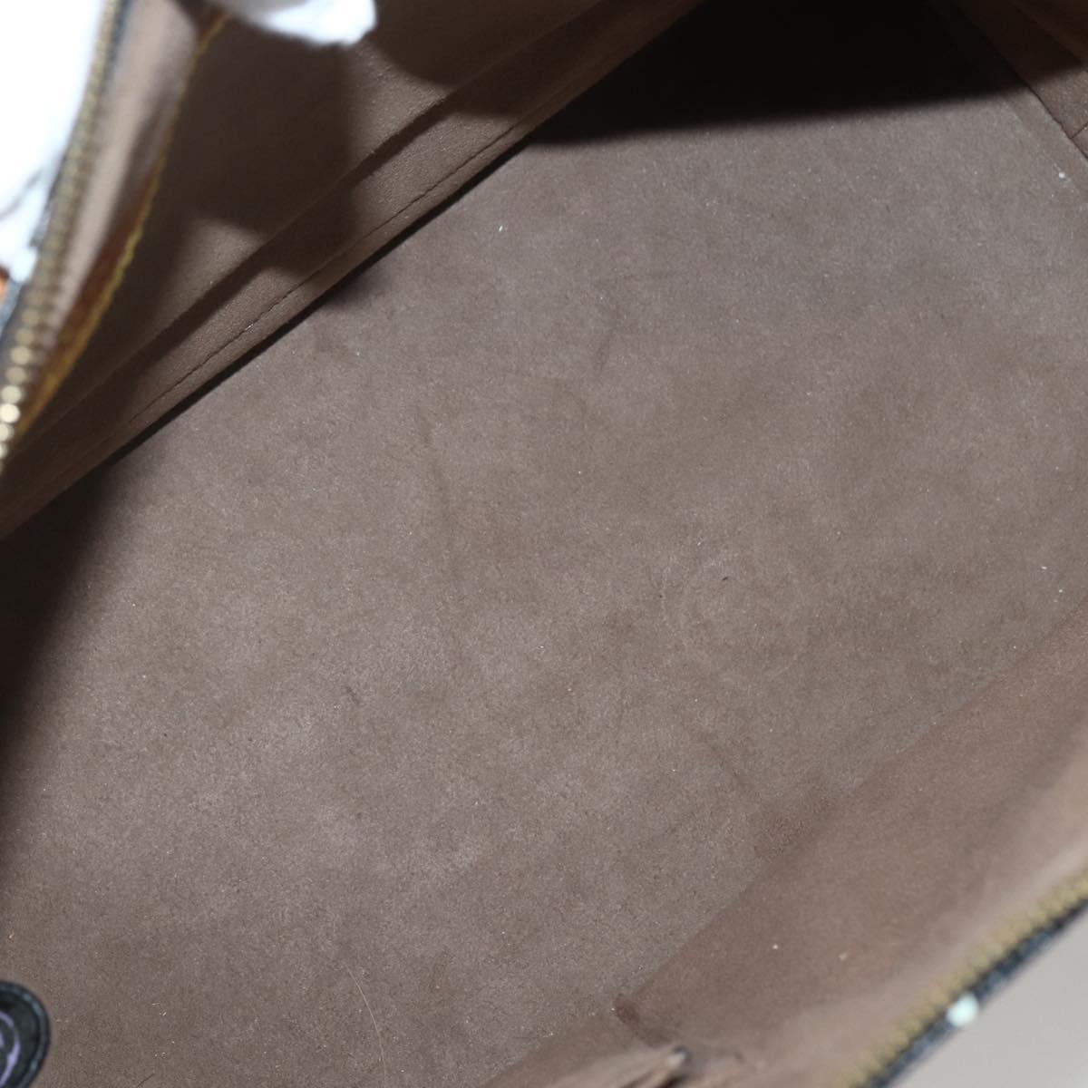 LOUIS VUITTON Monogram Multicolor Alma Hand Bag Black M92646 LV Auth 128178A