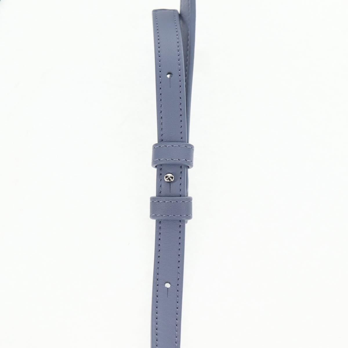 LOEWE Ghibli Howl's Moving Castle Amazona 16 Bag Leather 2way Blue Auth 128182M