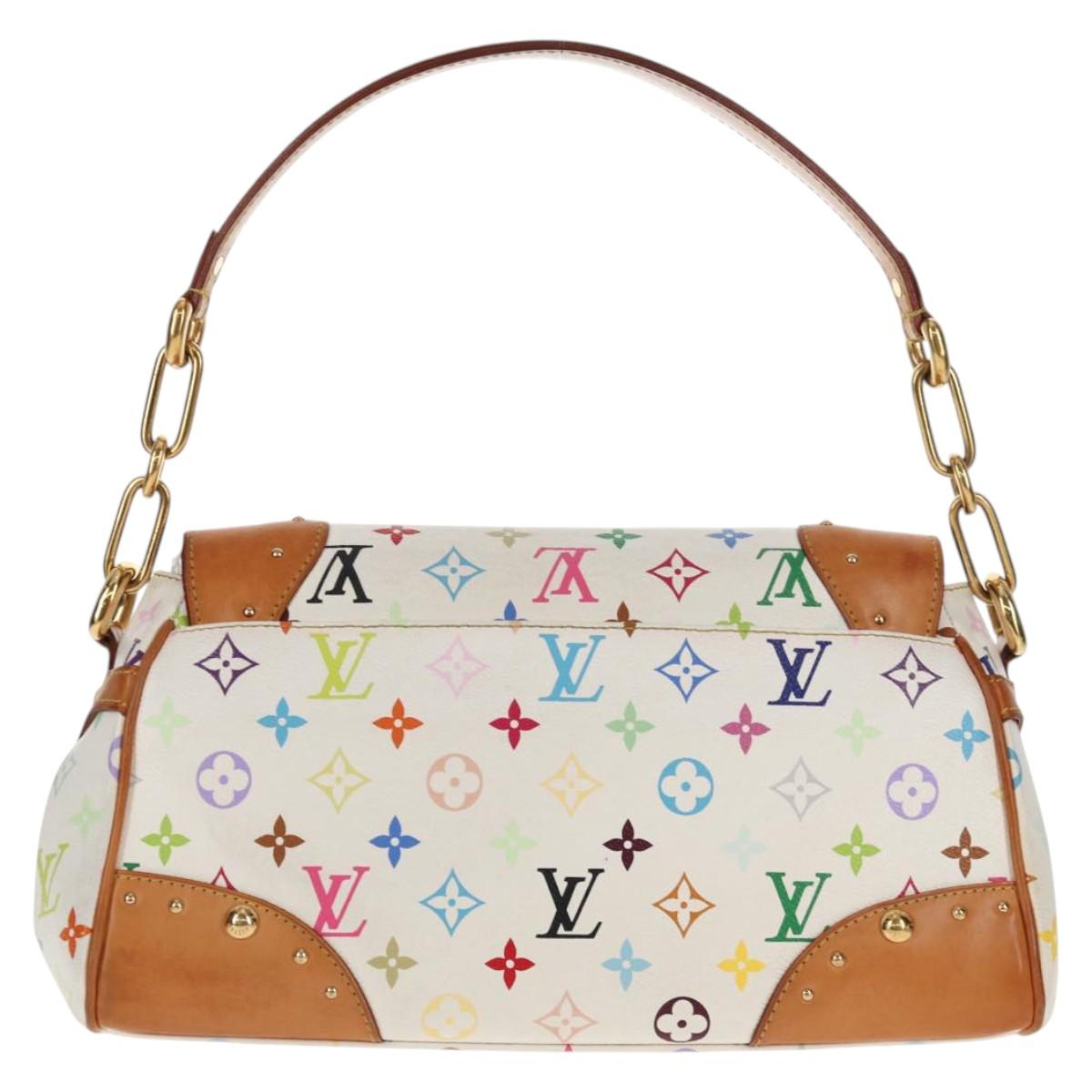 LOUIS VUITTON Monogram Multicolor Beverly MM Shoulder Bag M40203 Auth 128187A