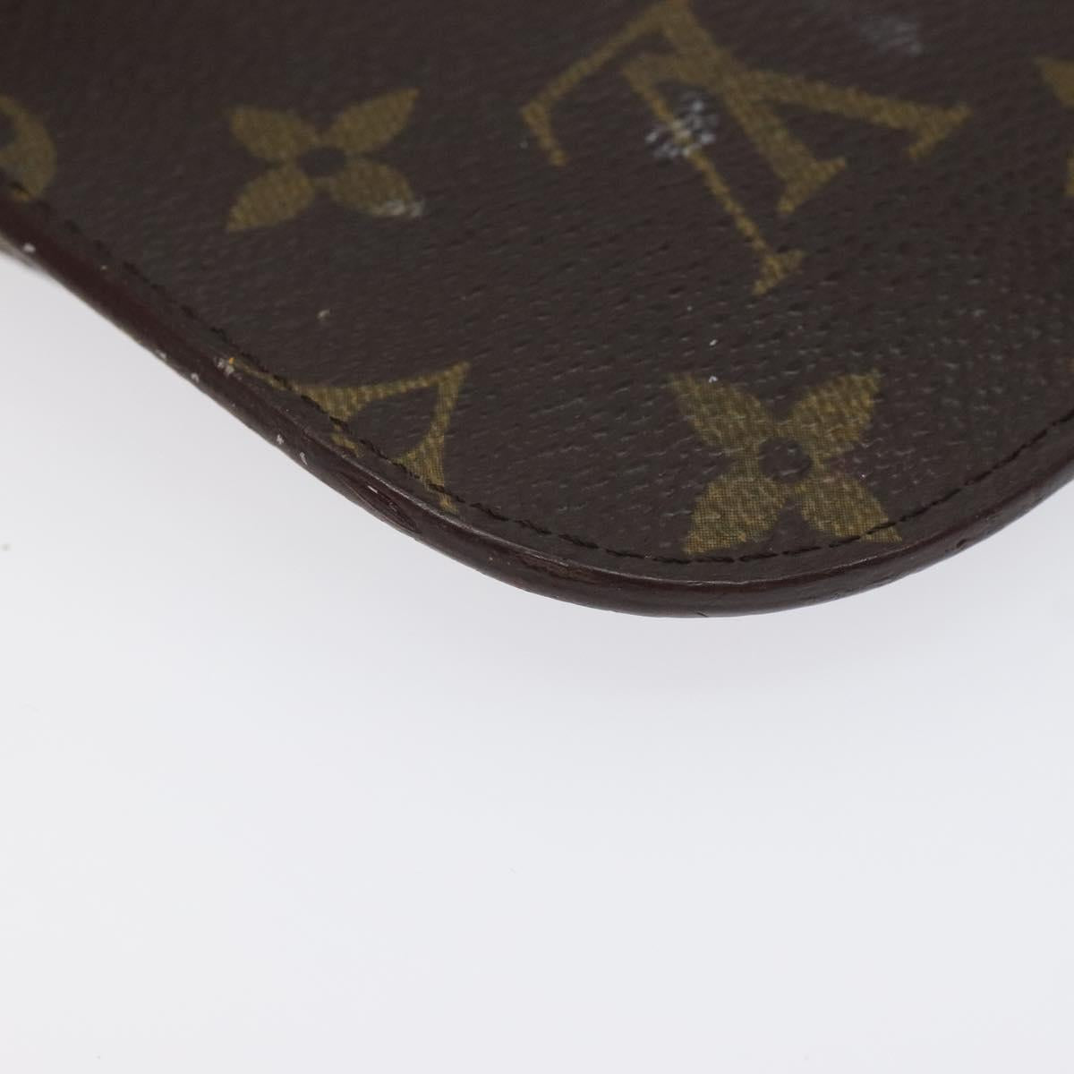 LOUIS VUITTON Monogram Etui Lunette Rabat Glasses Case M62970 LV Auth 128267