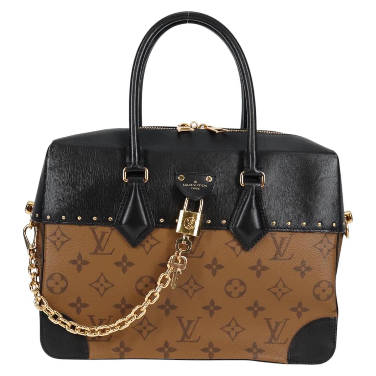 LOUIS VUITTON Monogram Reverse Citymar Hand Bag M43595 LV Auth 128275M