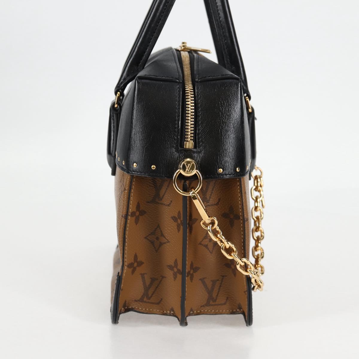 LOUIS VUITTON Monogram Reverse Citymar Hand Bag M43595 LV Auth 128275M