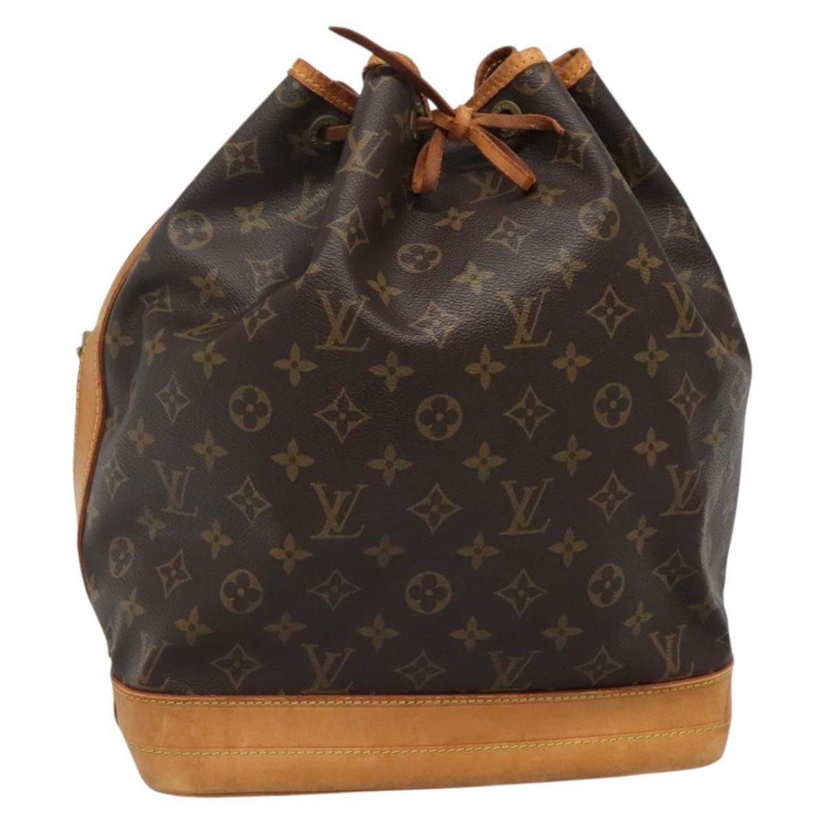 LOUIS VUITTON Monogram Noe Shoulder Bag M42224 LV Auth 128290