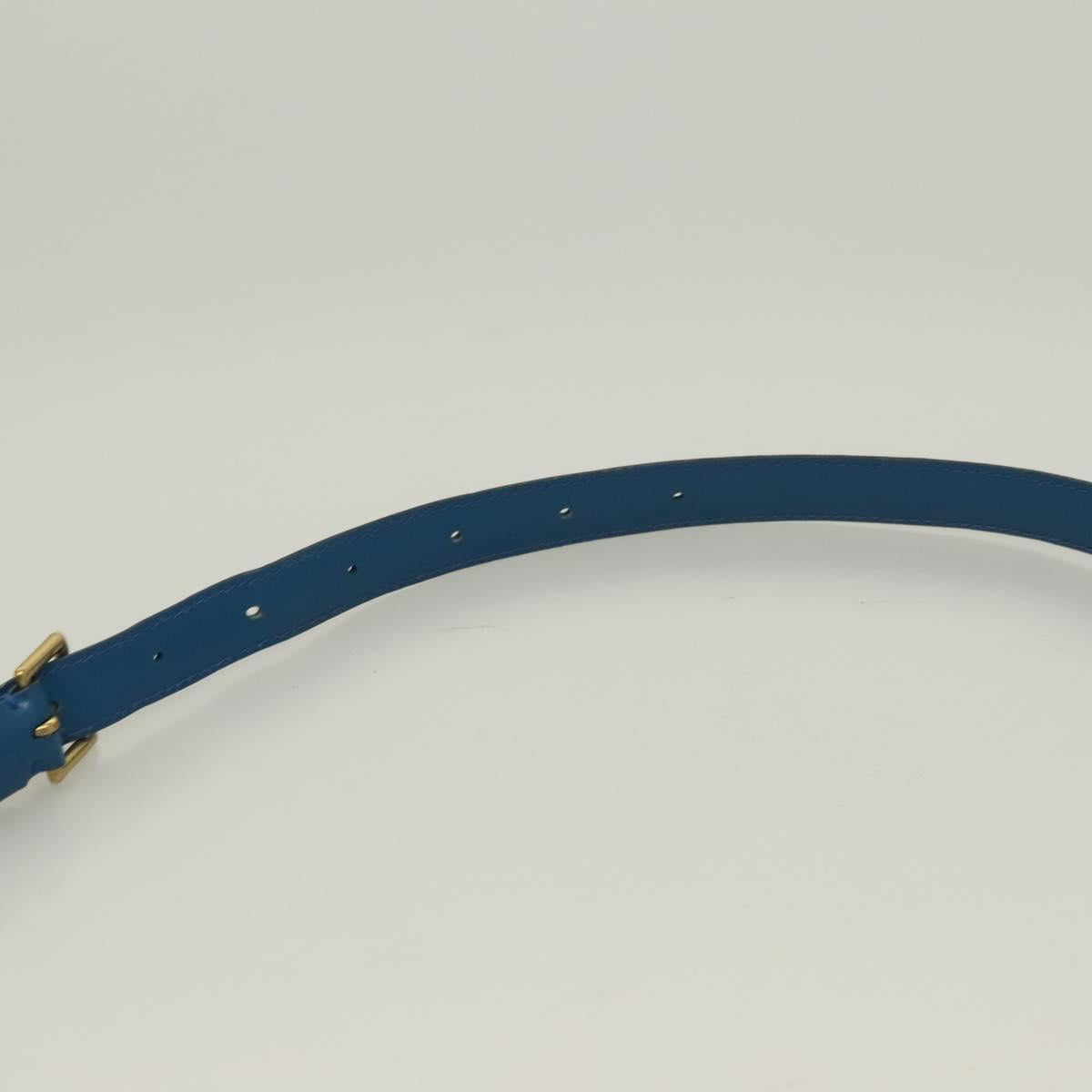 LOUIS VUITTON Epi Saint Cloud GM Shoulder Bag Toledo Blue M52195 LV Auth 128324