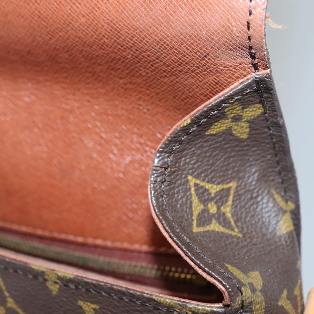 LOUIS VUITTON Monogram Saint Cloud GM Shoulder Bag M51242 LV Auth 128339