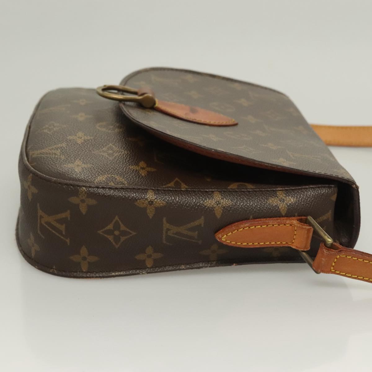 LOUIS VUITTON Monogram Saint Cloud GM Shoulder Bag M51242 LV Auth 128340