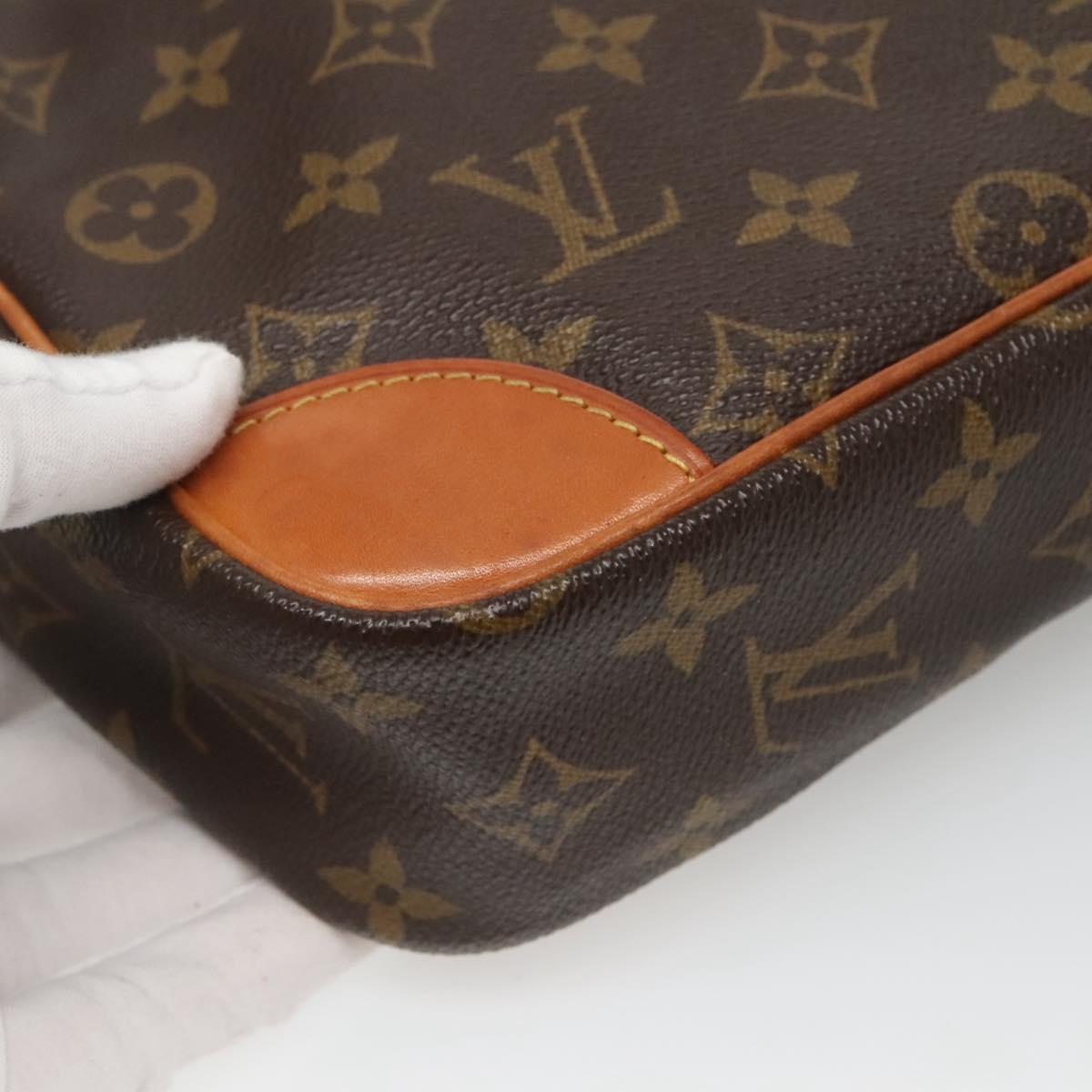 LOUIS VUITTON Monogram Compiegne 28 Clutch Bag M51845 LV Auth 128342
