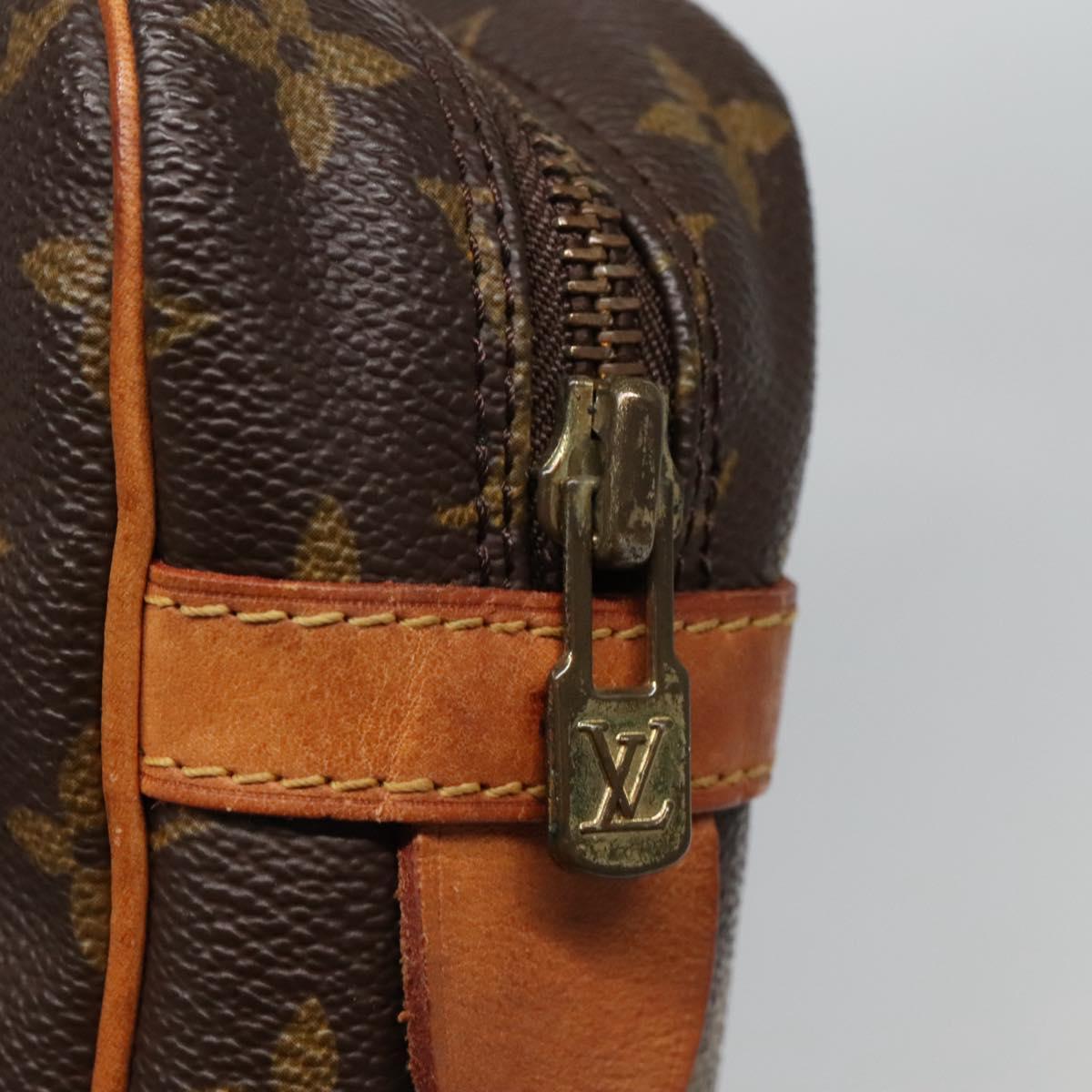 LOUIS VUITTON Monogram Compiegne 28 Clutch Bag M51845 LV Auth 128342