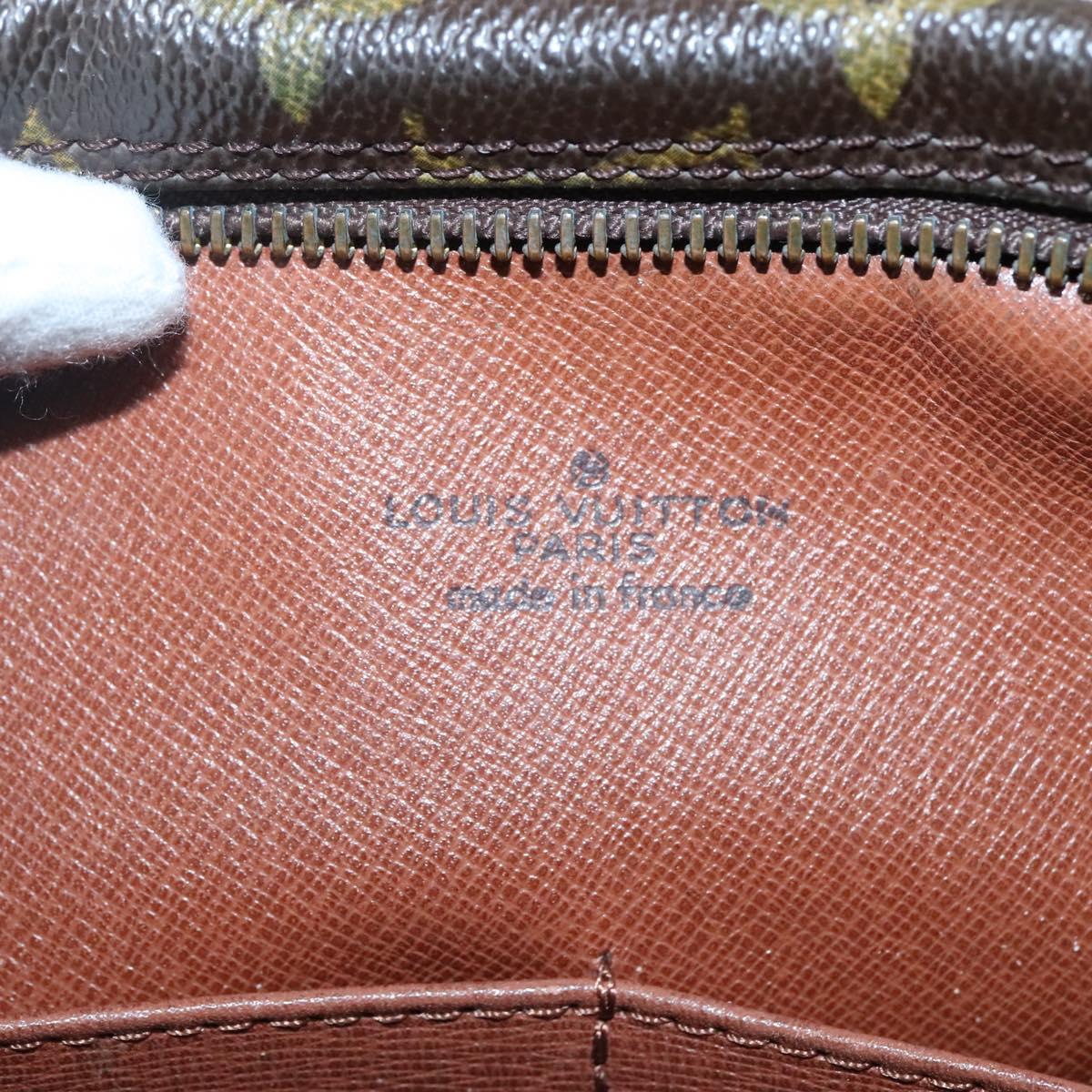 LOUIS VUITTON Monogram Compiegne 28 Clutch Bag M51845 LV Auth 128342