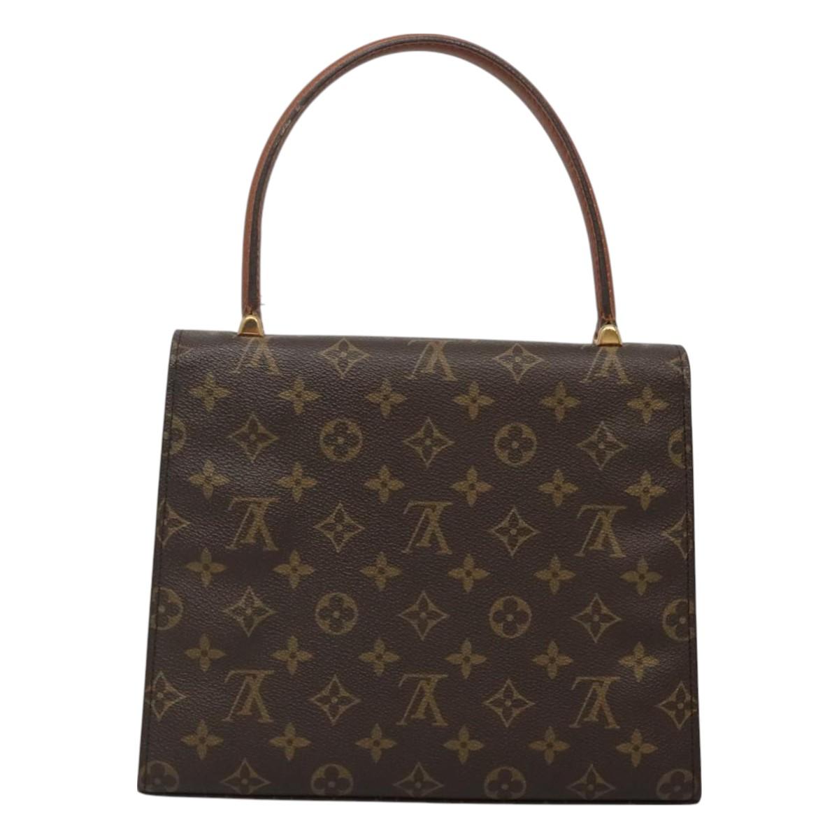 LOUIS VUITTON Monogram Malesherbes Hand Bag M51379 LV Auth 128345