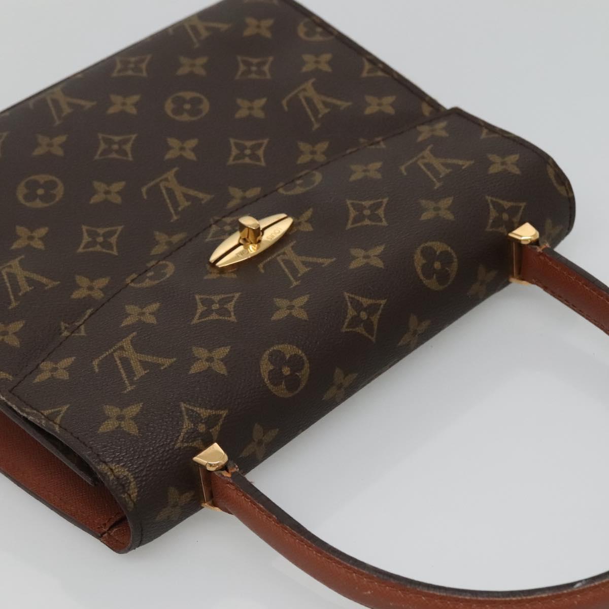 LOUIS VUITTON Monogram Malesherbes Hand Bag M51379 LV Auth 128345
