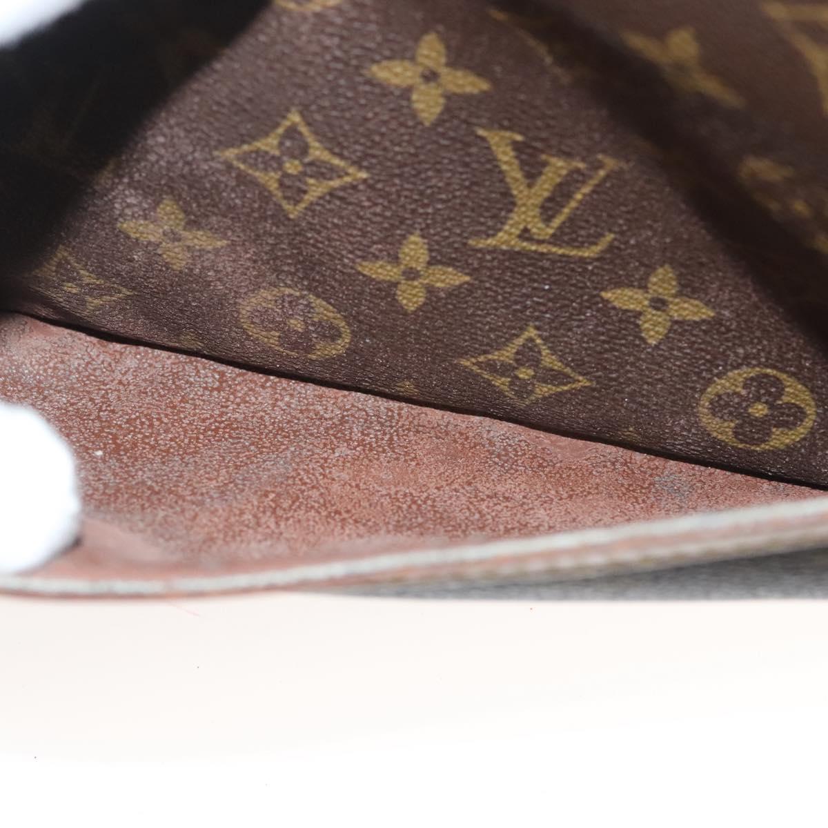 LOUIS VUITTON Monogram Compiegne 28 Clutch Bag M51845 LV Auth 128348