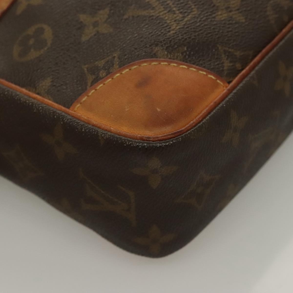 LOUIS VUITTON Monogram Compiegne 28 Clutch Bag M51845 LV Auth 128348