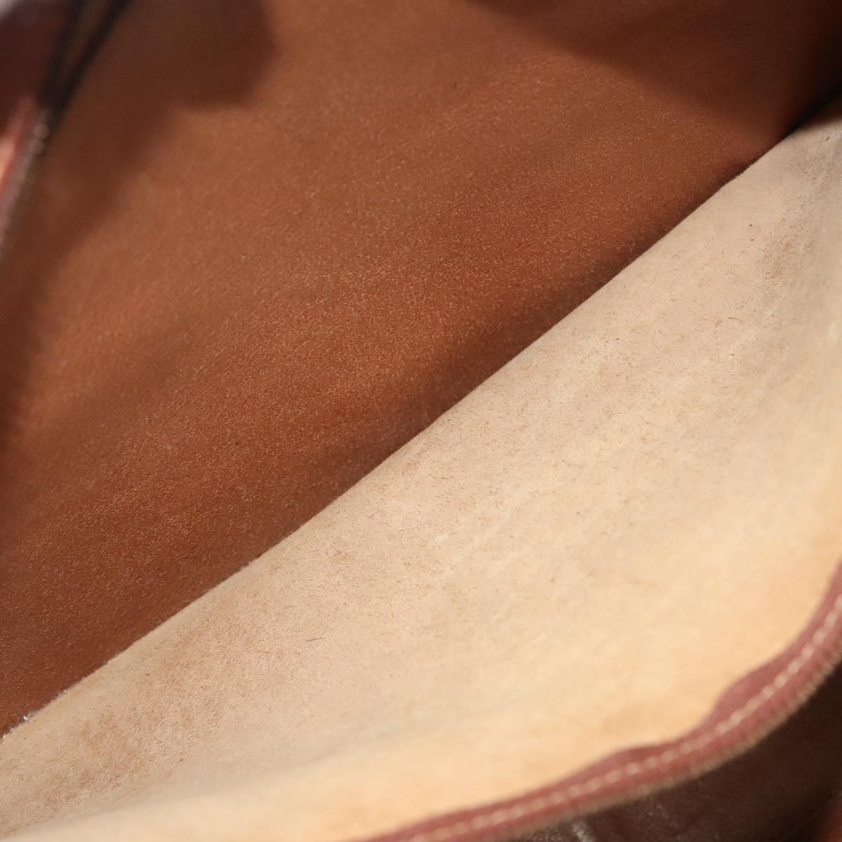 LOUIS VUITTON Monogram Sac Weekend PM Hand Bag M42425 LV Auth 128351