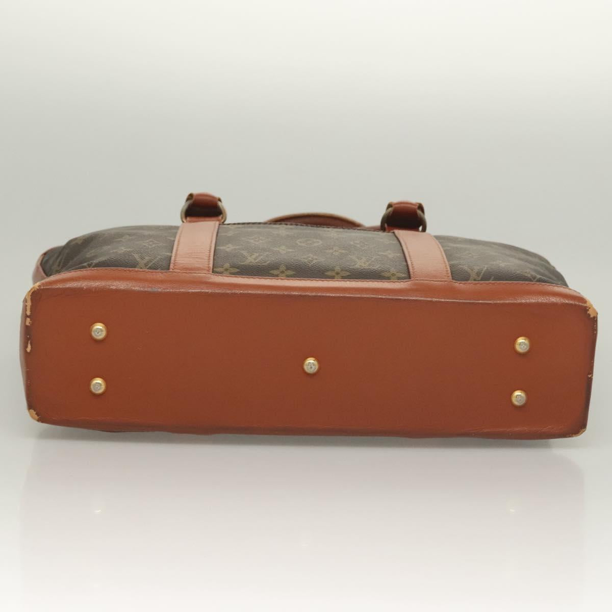 LOUIS VUITTON Monogram Sac Weekend PM Hand Bag M42425 LV Auth 128351