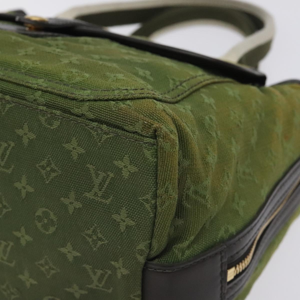 LOUIS VUITTON Monogram Mini Sac Marie Kate Bag TST Khaki M92507 LV Auth 128367