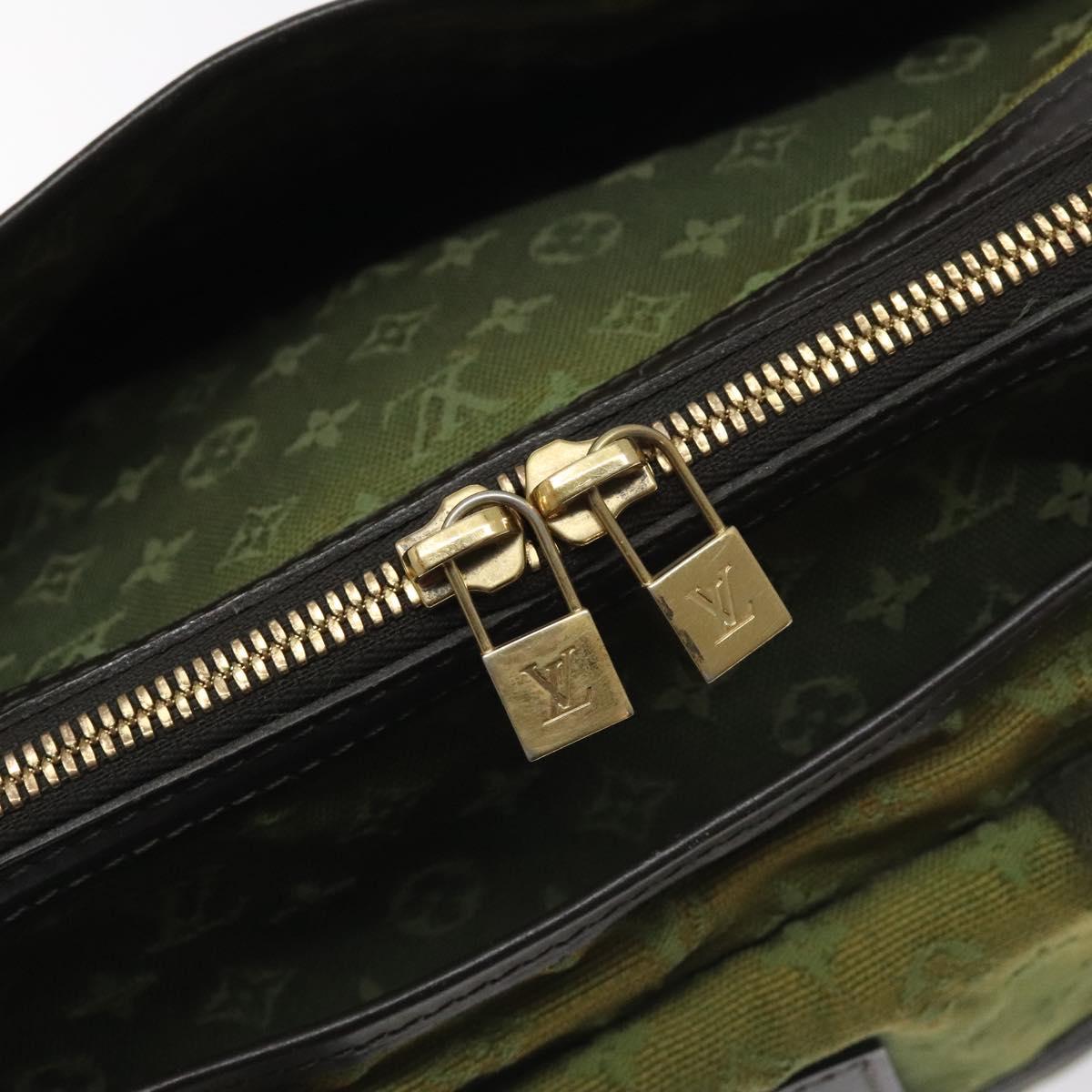 LOUIS VUITTON Monogram Mini Sac Marie Kate Bag TST Khaki M92507 LV Auth 128367