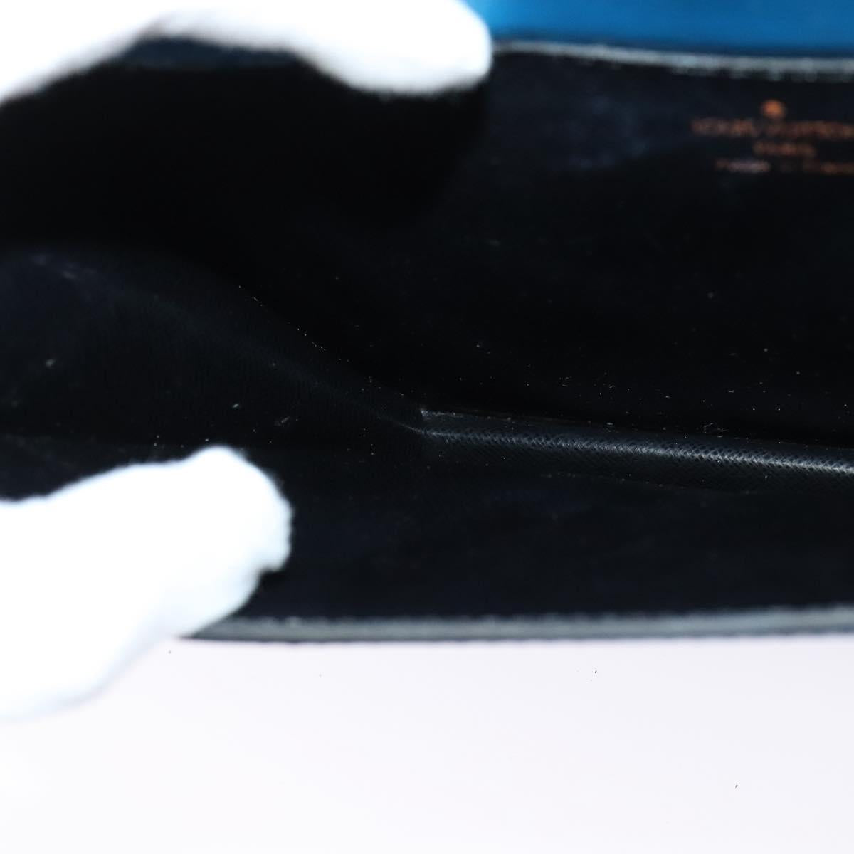 LOUIS VUITTON Epi Grenel Shoulder Bag Blue M52362 LV Auth 128369