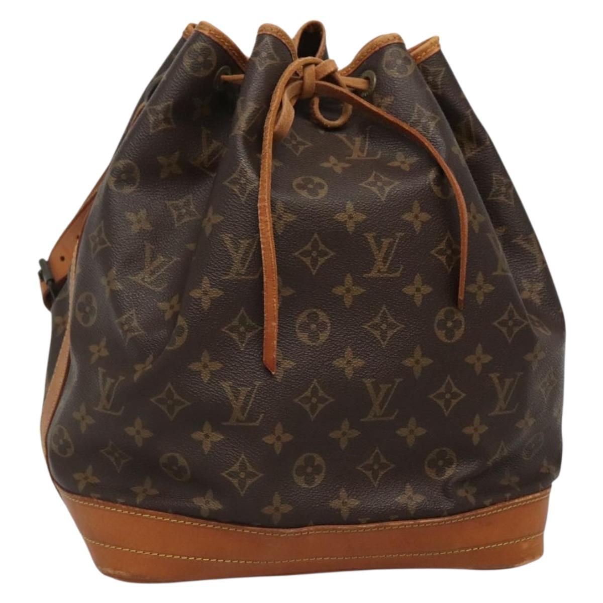 LOUIS VUITTON Monogram Noe Shoulder Bag M42224 LV Auth 128388