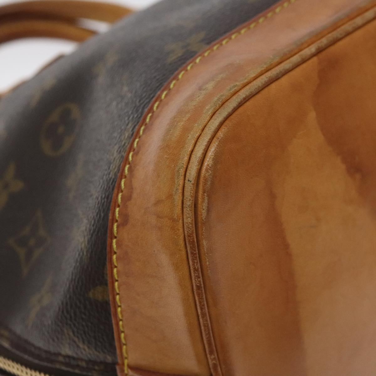 LOUIS VUITTON Monogram Alma Hand Bag M51130 LV Auth 128389