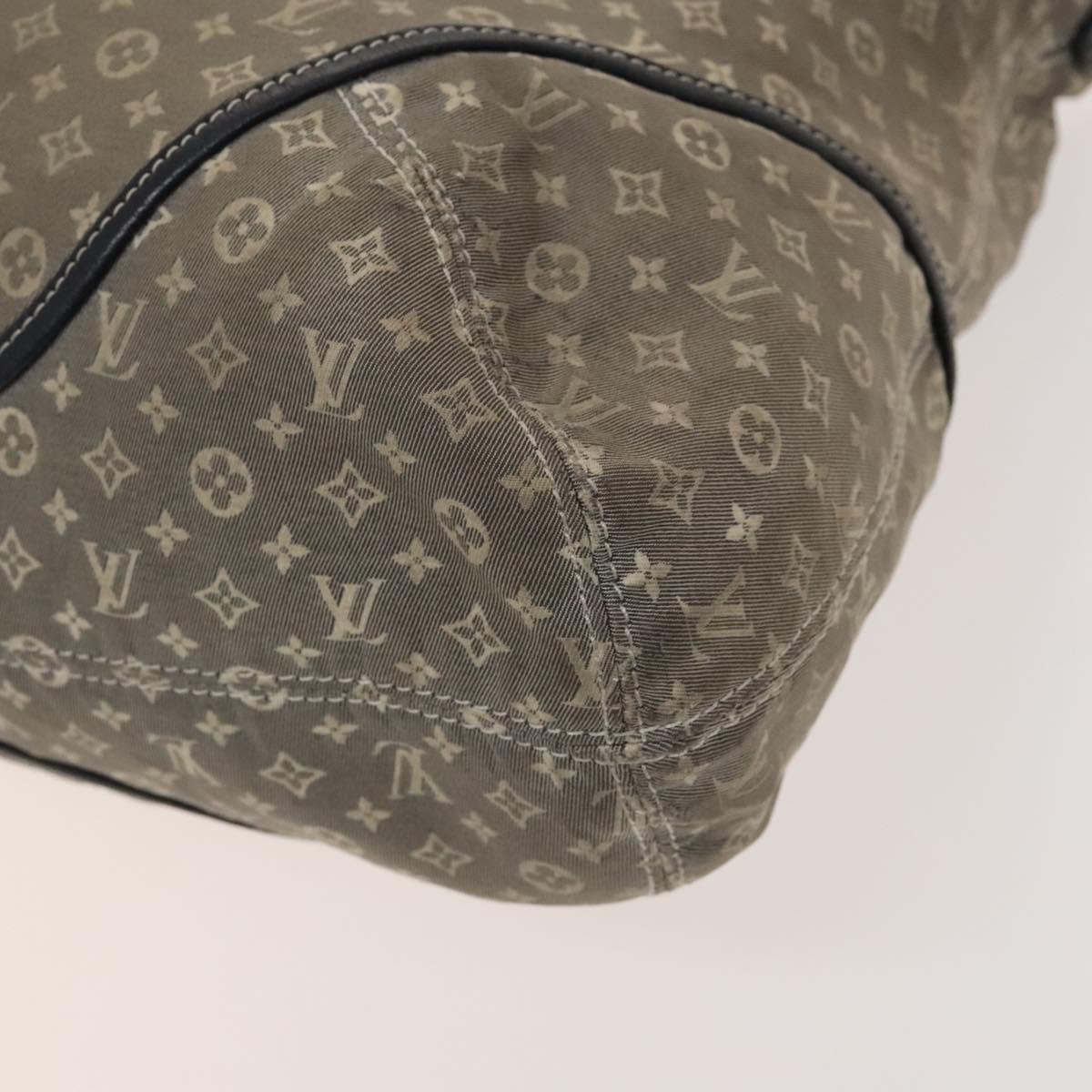 LOUIS VUITTON Monogram Idylle Elegy 2way Shoulder Bag Navy M56697 LV Auth 128396