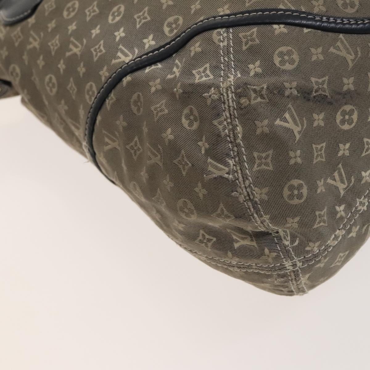 LOUIS VUITTON Monogram Idylle Elegy 2way Shoulder Bag Navy M56697 LV Auth 128396