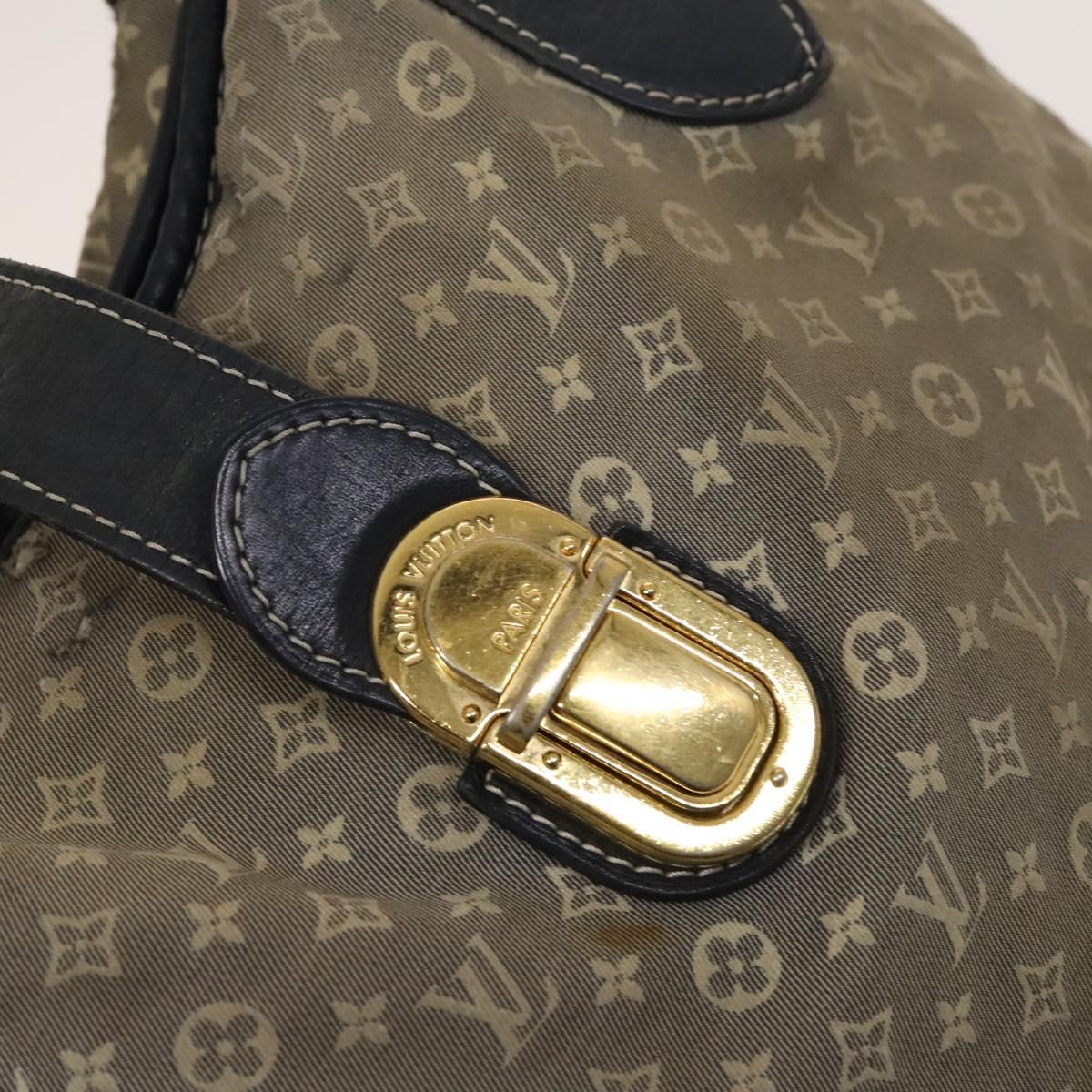 LOUIS VUITTON Monogram Idylle Elegy 2way Shoulder Bag Navy M56697 LV Auth 128396