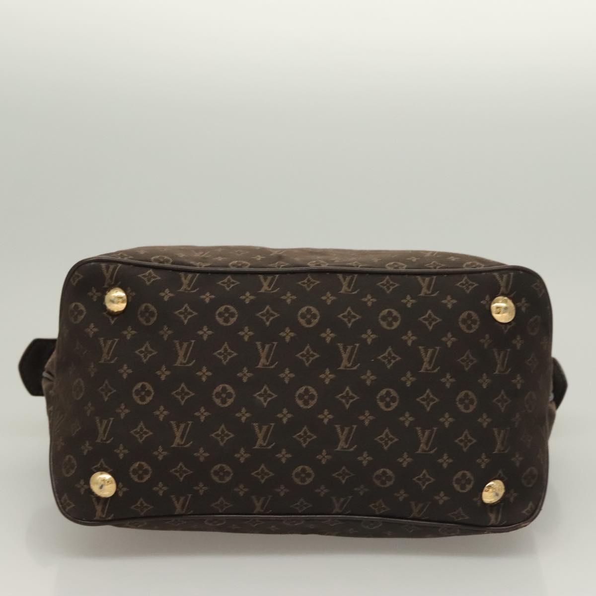 LOUIS VUITTON Monogram Idylle Ballad PM Tote Bag Dark Brown M40573 Auth 128397