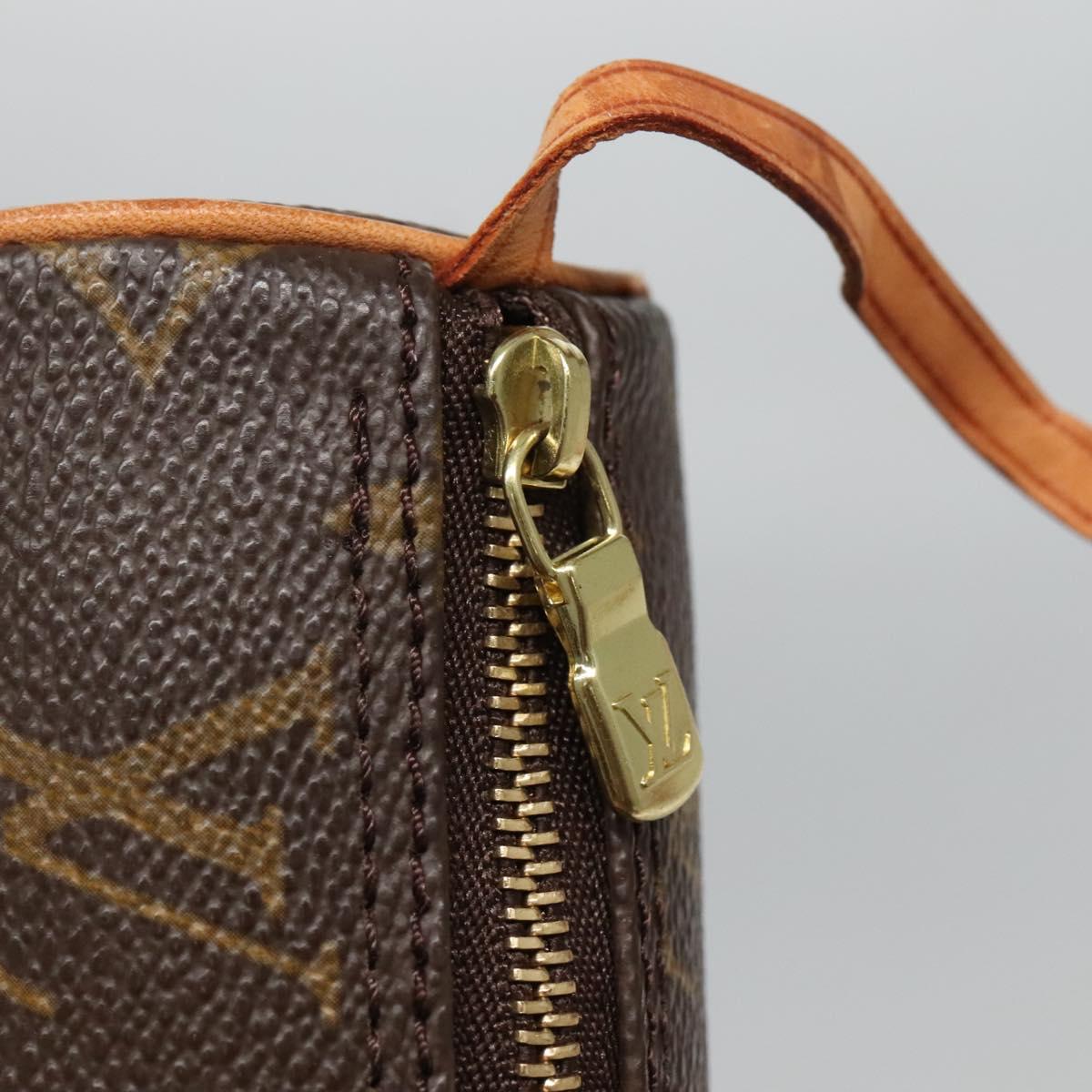 LOUIS VUITTON Monogram Papillon Pouch LV Auth 128411