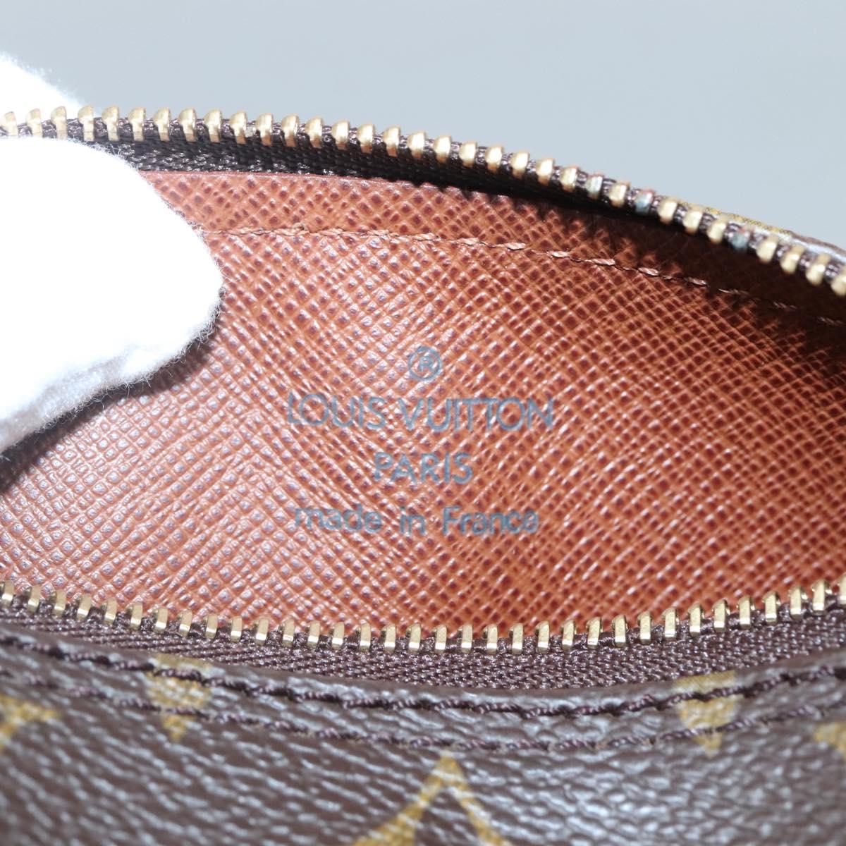 LOUIS VUITTON Monogram Papillon Pouch LV Auth 128411