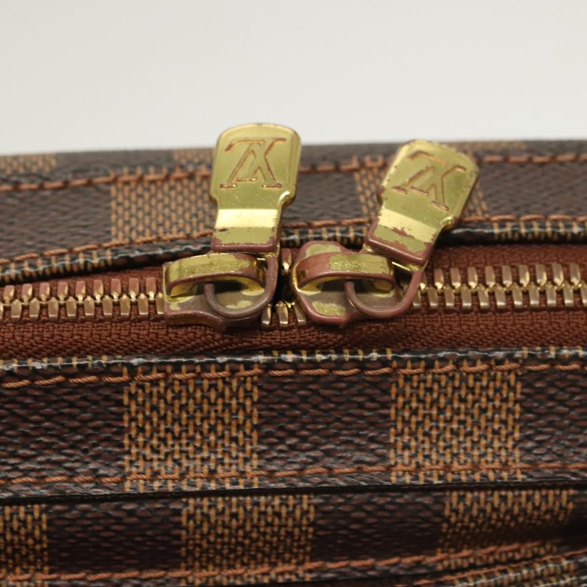 LOUIS VUITTON Damier Ebene Geronimos Shoulder Bag N51994 LV Auth 128430
