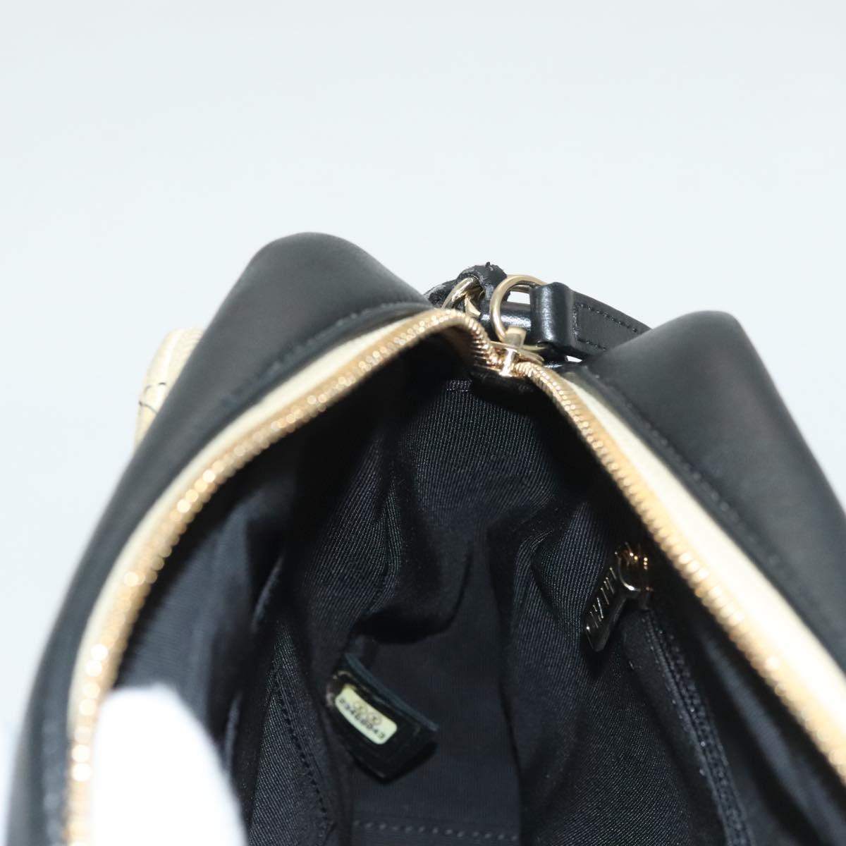 CHANEL Matelasse Chain Shoulder Bag Suede Ivory Gold CC Auth 128451