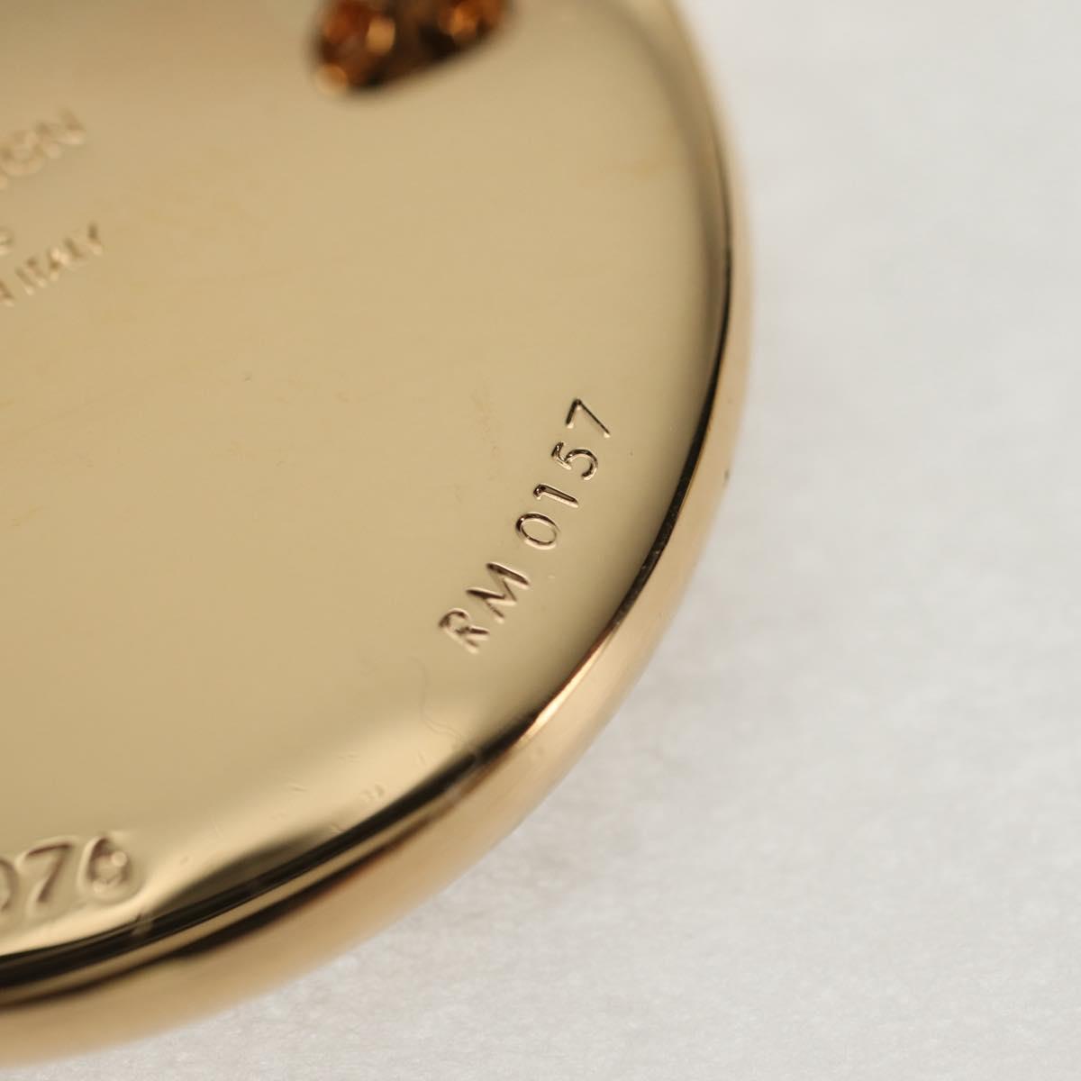 LOUIS VUITTON Monogram LVxSupreme Brooch Pin 2 Set Red LV Auth 128511M