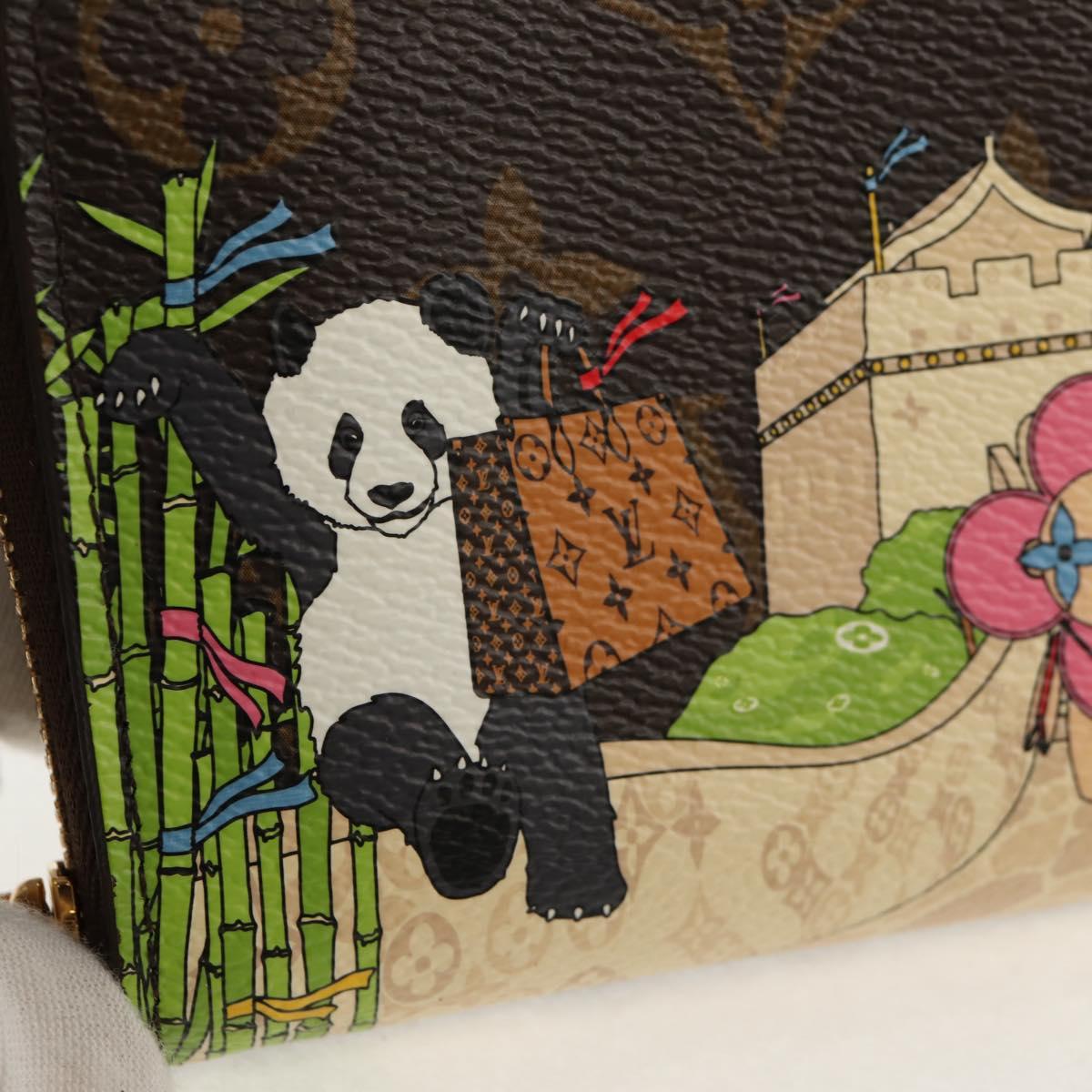 LOUIS VUITTON Monogram Vivienne Zippy Coin Purse Coin Purse M80865 Auth 128516M