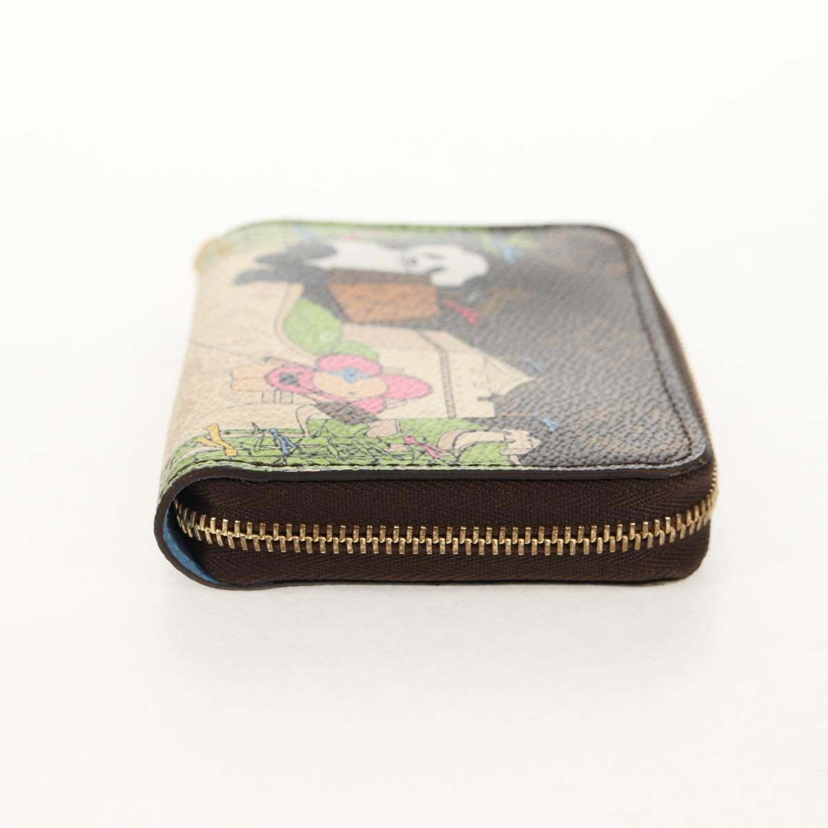 LOUIS VUITTON Monogram Vivienne Zippy Coin Purse Coin Purse M80865 Auth 128516M
