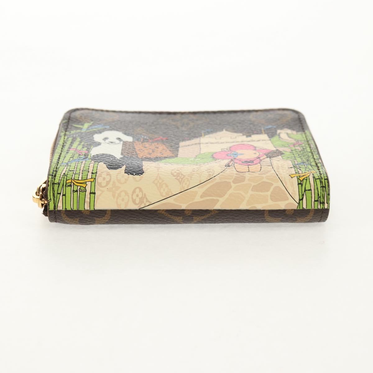 LOUIS VUITTON Monogram Vivienne Zippy Coin Purse Coin Purse M80865 Auth 128516M