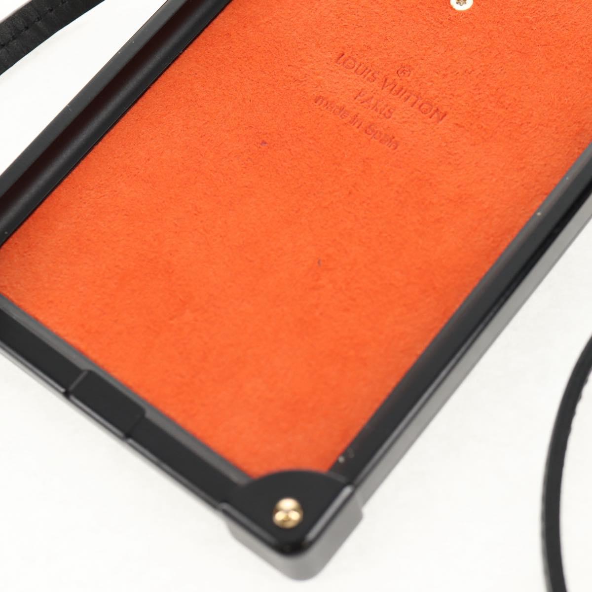 LOUIS VUITTON Catgram iPhone X iPhone XS Eye Trunk iPhone M63891 LV Auth 128518M