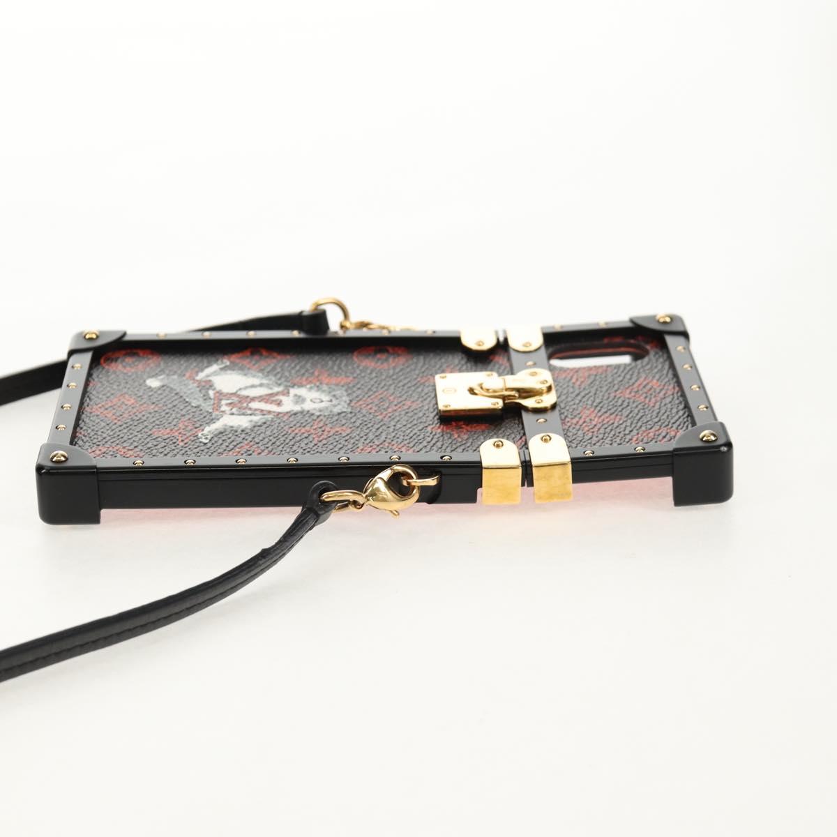 LOUIS VUITTON Catgram iPhone X iPhone XS Eye Trunk iPhone M63891 LV Auth 128518M