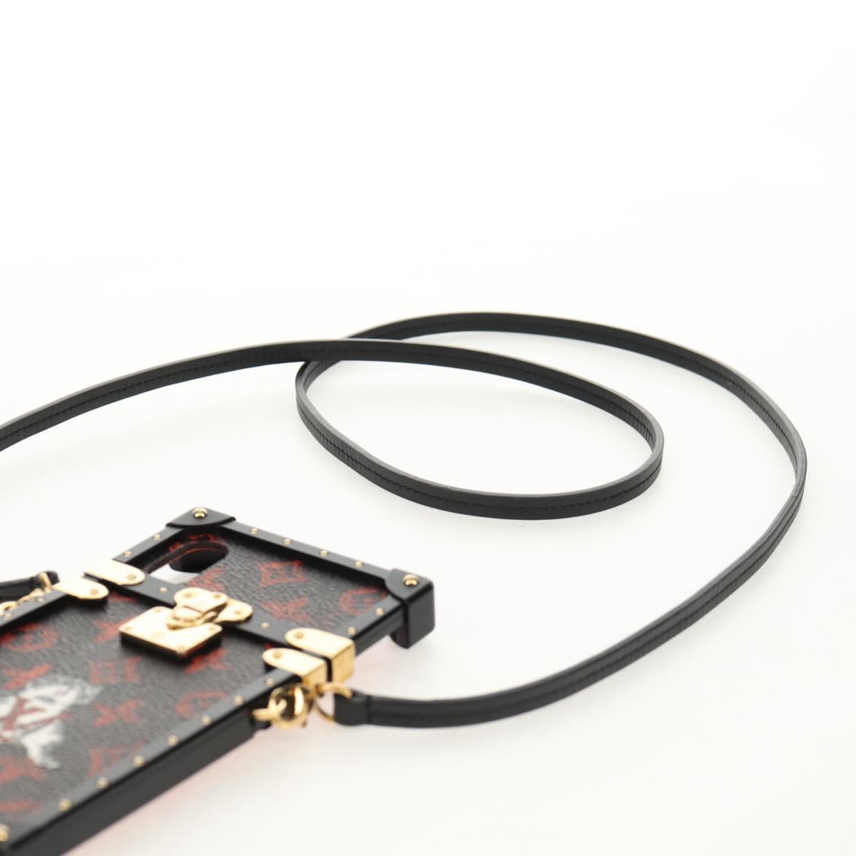 LOUIS VUITTON Catgram iPhone X iPhone XS Eye Trunk iPhone M63891 LV Auth 128518M