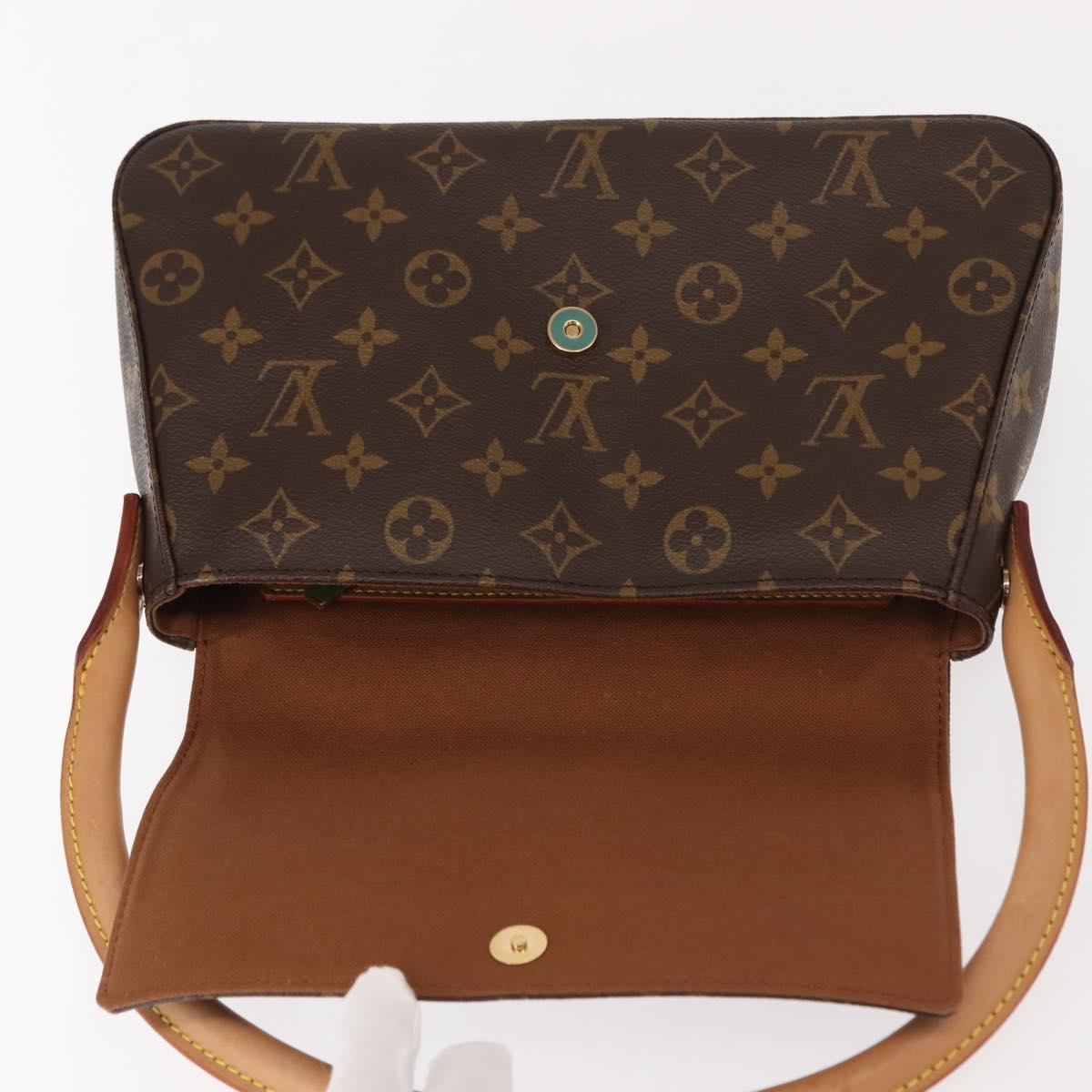 LOUIS VUITTON Monogram Mini Looping Shoulder Bag M51147 LV Auth 128524V