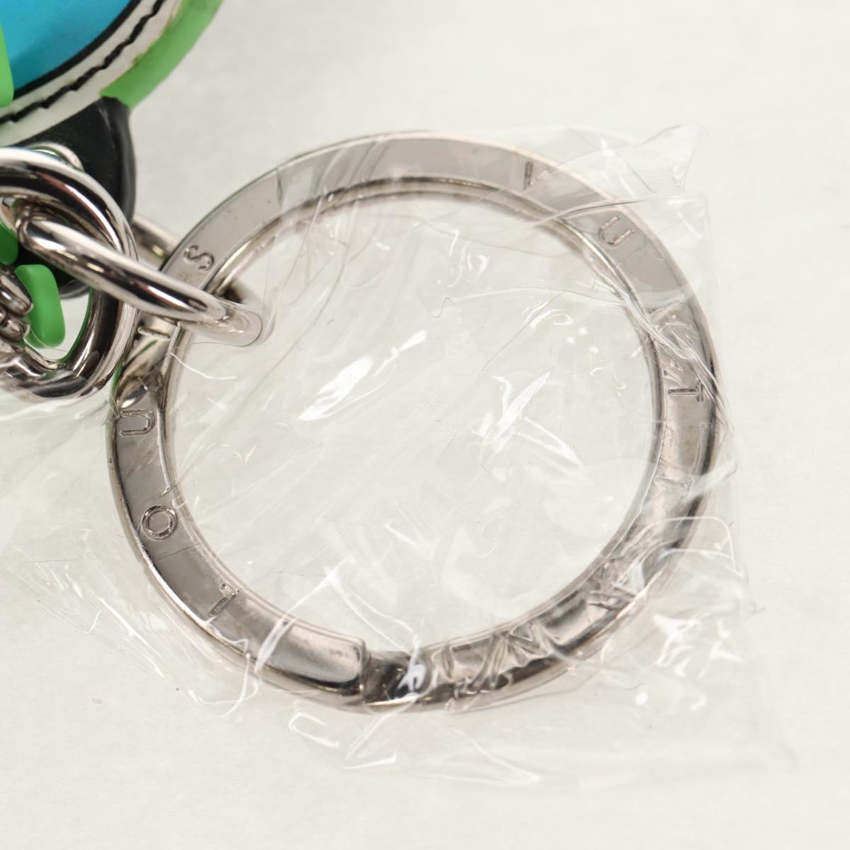 LOUIS VUITTON Porte Cles LV Rabbit Key Ring Leather Blue MP2917 LV Auth 128528SAM